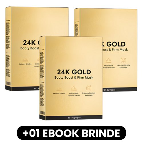 24K Gold - Máscara Anti Celulite - Mania das Coisas24K Gold - Máscara Anti CeluliteMania das Coisas