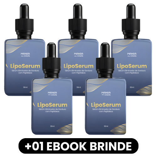 LipoSerum - Sérum Eliminador de Gordura com Peptídeos