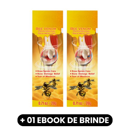 Bee Venom - Gel de Tratamento Profissional para Articulações - Mania das CoisasBee Venom - Gel de Tratamento Profissional para ArticulaçõesMania das Coisas