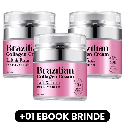 Brazilian - Creme Corporal Lifting de Colágeno - Mania das CoisasBrazilian - Creme Corporal Lifting de ColágenoMania das Coisas