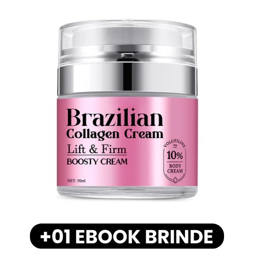 Brazilian - Creme Corporal Lifting de Colágeno - Mania das CoisasBrazilian - Creme Corporal Lifting de ColágenoMania das Coisas