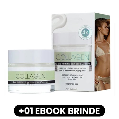 COLLAGEN - Creme Corporal de Colágeno - Mania das CoisasCOLLAGEN - Creme Corporal de ColágenoMania das Coisas