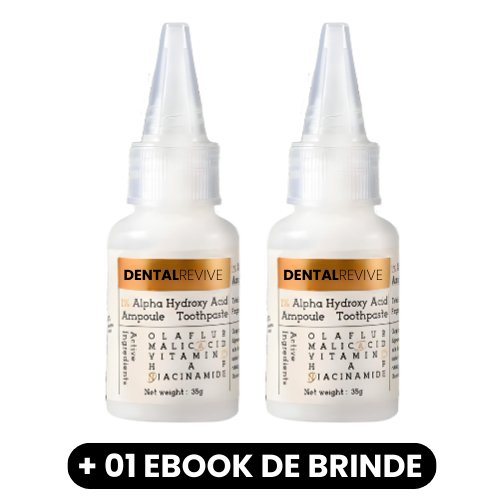 Dental Revive - Ampola de Ácido Alfa Hidroxi - Mania das CoisasDental Revive - Ampola de Ácido Alfa HidroxiMania das Coisas