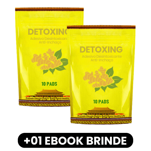 DETOXING - Adesivo Desintoxicante Anti - Inchaço - Mania das CoisasDETOXING - Adesivo Desintoxicante Anti - InchaçoMania das Coisas