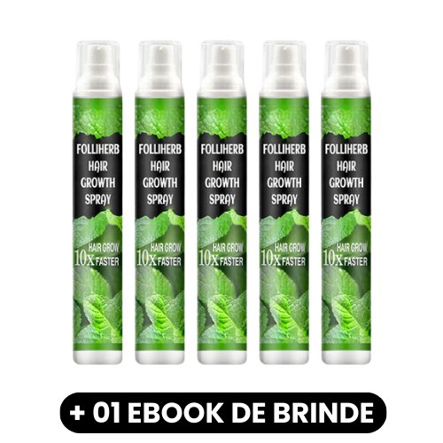 FolliHerb - Spray de Crescimento Capilar - Mania das CoisasFolliHerb - Spray de Crescimento CapilarMania das Coisas