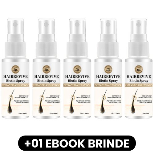 HairRevive - Spray de Biotina - Mania das CoisasHairRevive - Spray de BiotinaMania das Coisas