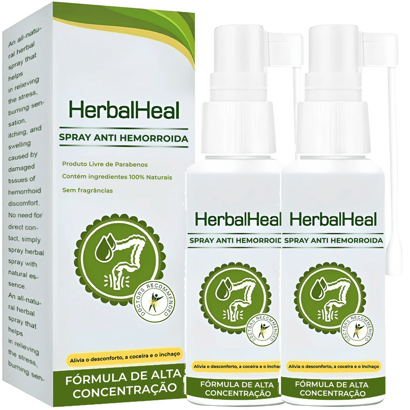 HerbalHeal™ Spray Anti Hemorróida - Mania das CoisasHerbalHeal™ Spray Anti HemorróidaMania das Coisas