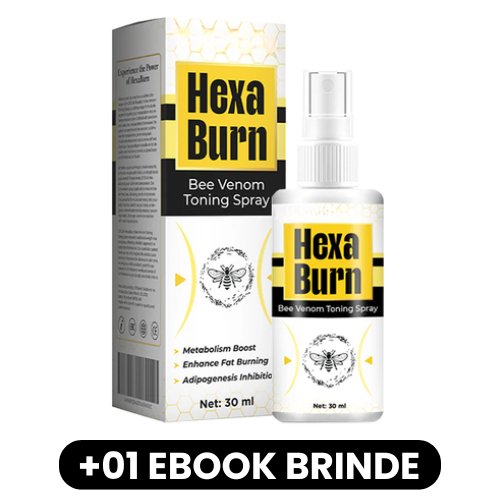 HexaBurn - Spray Tonificante - Mania das CoisasHexaBurn - Spray TonificanteMania das Coisas