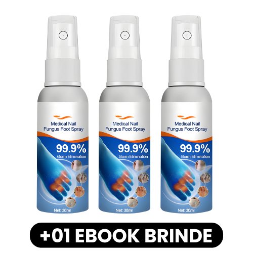 MedicalNail - Spray Médico para Fungos nas Unhas - Mania das CoisasMedicalNail - Spray Médico para Fungos nas UnhasMania das Coisas