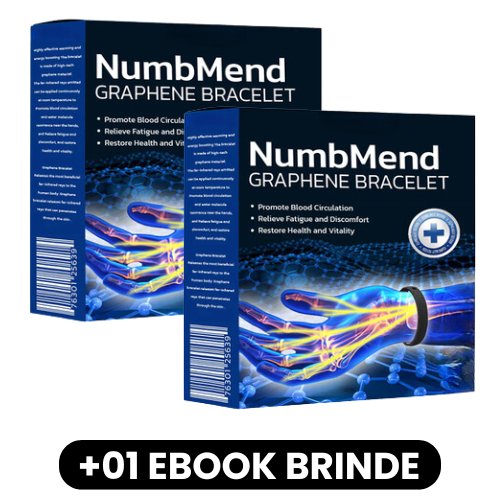 NumbMend - Pulseira de Grafeno - Mania das CoisasNumbMend - Pulseira de GrafenoMania das Coisas