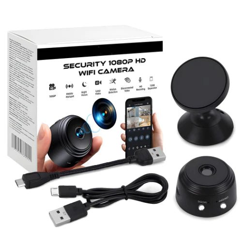 Security Smart - Câmera WIFI - Mania das CoisasSecurity Smart - Câmera WIFIMania das Coisas