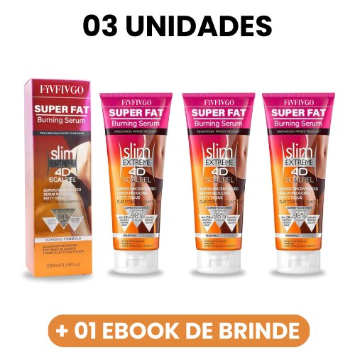 Slim4D™ – Creme Queima Gordura - Mania das CoisasSlim4D™ – Creme Queima GorduraMania das Coisas