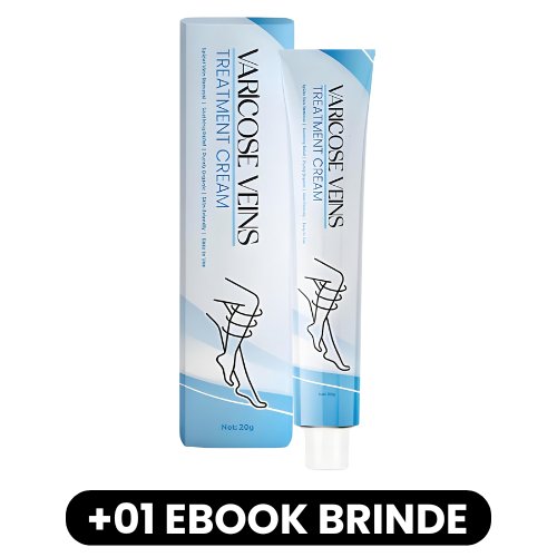 VARICOSE VEINS - Creme de Tratamento de Varizes - Mania das CoisasVARICOSE VEINS - Creme de Tratamento de VarizesMania das Coisas