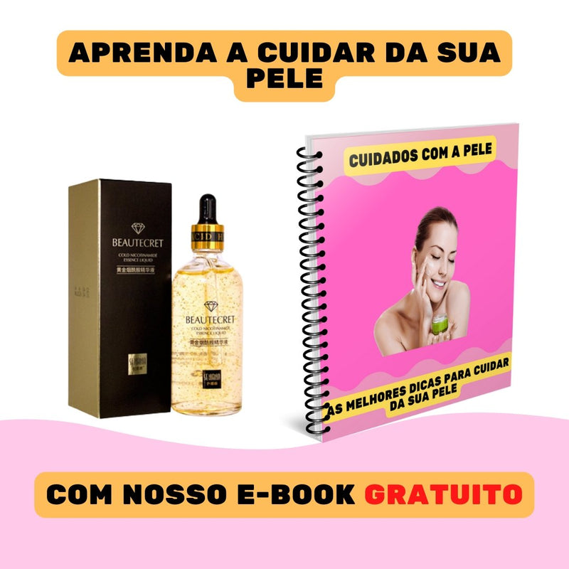 Sérum 24k Gold Rejuvenescedor + E-BOOK GRÁTIS - Mania das CoisasSérum 24k Gold Rejuvenescedor + E-BOOK GRÁTISMania das Coisas