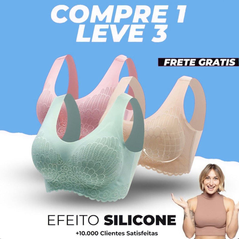 Sutiã Comfort Up - [KIT 3 Unidades] Compre 1 e leve 3 - Mania das CoisasSutiã Comfort Up - [KIT 3 Unidades] Compre 1 e leve 3Mania das Coisas